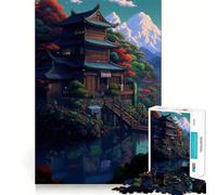 Puzzle da 1000 pezzi per adolescenti,bellissimo,per una mattinata piacevole,con incastri perfetti,divertente e stimolante per la mente,ideale per il tempo libero e le festività (38x52cm)