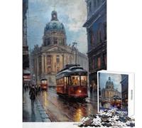 Puzzle da 1000 pezzi per adolescenti Berlino Germania Arte Decorazione per la casa Giocattoli Opere d'arte Regalo Giochi divertenti Allena il tuo cervello e le tue mani Dimensioni 38x26cm