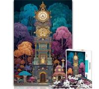 Puzzle da 1000 pezzi per adolescenti, Big Ben a Londra, aiuta il cervello a esercitare i giocattoli avvincenti per coltivare la pazienza e migliorare la memoria, 38x26cm