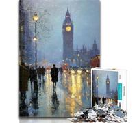 Puzzle da 1000 pezzi per adolescenti Big Ben, Londra, puzzle per adulti 1000, per gioco educativo, collezione di artisti di giocattoli, belle arti 50x75cm