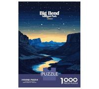 Puzzle Da 1000 Pezzi Per Adolescenti Big Bend National Park Puzzle Per Adulti Giochi Per Famiglie Regalo Di Compleanno Sfida Educativa 38x26cm/1000pcs