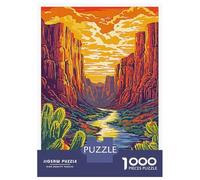 Puzzle Da 1000 Pezzi Per Adolescenti Big Bend National Park Puzzle Per Adulti Giochi Rilassanti Vacanza A Casa Passatempo Impegnativo Da Completare 52x38cm/1000pcs