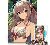 Puzzle da 1000 pezzi per adolescenti,bikini,ragazza anime,escursionismo,taglio netto,puzzle logico,gioco per il tempo libero,regalo di Natale rilassante (38x52cm)