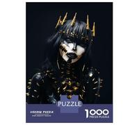Puzzle Da 1000 Pezzi Per Adolescenti Black And Gold Dark Queen Puzzle Per Adulti Giocattoli Fai Da Te Taglio Di Precisione Aiutano Ad Allenare Il Cervello 70x50cm/1000pcs