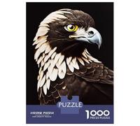 Puzzle Da 1000 Pezzi Per Adolescenti Black Eagle Puzzle Per Adulti Gioco Pratico Assemblaggio Di Modelli Regali Unici Per Compleanni E Occasioni Speciali 70x50cm/1000pcs