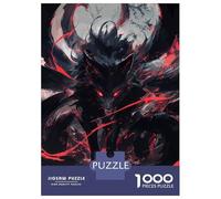 Puzzle Da 1000 Pezzi Per Adolescenti Black Kitsune Power Puzzle Per Adulti Gioco Rompicapo Analisi E Logica Aiuta Ad Allenare Il Cervello 70x50cm/1000pcs