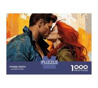 Puzzle Da 1000 Pezzi Per Adolescenti Black Widow & Hawkeye The Ultimate Romance! Puzzle Per Adulti Giochi Rilassanti Decorazione Per La Casa Offerta Come Regalo Per Tutta La Famiglia 52x38cm/1000pcs