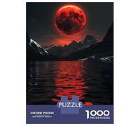 Puzzle Da 1000 Pezzi Per Adolescenti Blood Moon Rising Puzzle Giochi Rilassanti Analisi E Logica Riduzione Dello Stress Regali 70x50cm/1000pcs