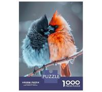 Puzzle Da 1000 Pezzi Per Adolescenti Blue And Red Robin Bird Puzzle Per Adulti Gioco Pratico Sfida Difficile Regali Per Amici E Familiari 70x50cm/1000pcs