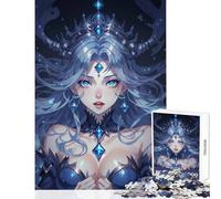 Puzzle da 1000 pezzi per adolescenti Blue Crystal Queen giocattoli antistress regalo di compleanno per giochi educativi divertenti attività a casa dimensioni 50x75cm