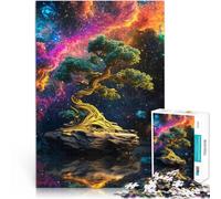 Puzzle da 1000 pezzi per adolescenti Bonsai spaziale per il giocattolo di sfida del gioco educativo Collezione di artisti, Belle arti 75x50cm