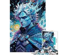 Puzzle da 1000 pezzi per adolescenti Boreas︰ Frost Principe dei Venti del Nord Puzzle per adulti Gioco rilassante ma divertente e umoristico per compleanno Natale (dimensioni 38x52cm)