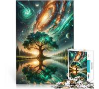 Puzzle da 1000 pezzi per adolescenti Bosco dell'Infinito Cosmico Giocattoli per l'intrattenimento in famiglia Regalo per i compleanni 52x38cm