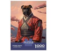 Puzzle Da 1000 Pezzi Per Adolescenti Boxer Dog The Samurai Puzzle Per Adulti Gioco Pratico Assemblaggio Di Modelli Regali Unici Per Compleanni E Occasioni Speciali 70x50cm/1000pcs