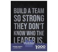 Puzzle Da 1000 Pezzi Per Adolescenti Build A Strong Team Leader Puzzle Per Adulti Gioco Rompicapo Assemblaggio Di Modelli Regali Di Compleanno E Unici 52x38cm/1000pcs