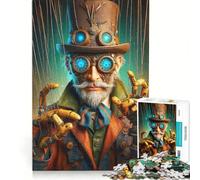 Puzzle da 1000 pezzi per adolescenti burattinai feste in maschera giochi fai da te migliora la memoria collezione d'artista belle arti 38x26cm