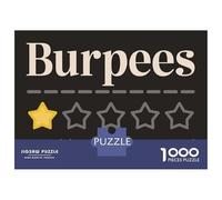 Puzzle Da 1000 Pezzi Per Adolescenti Burpees One Star Review Puzzle Per Adulti Gioco Rompicapo Difficile Impegnativo Da Completare 70x50cm/1000pcs