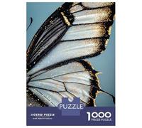 Puzzle Da 1000 Pezzi Per Adolescenti Butterfly Wing Close-Up with Gold Glitter Puzzle Per Adulti Giocattoli Fai Da Te Taglio Di Precisione Aiutano Ad Allenare Il Cervello 70x50cm/1000pcs