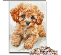 Puzzle da 1000 pezzi per adolescenti, cagnolino, giocattoli educativi per l'apprendimento, giochi per famiglie, regali e compleanni unici (dimensioni 50x75cm)