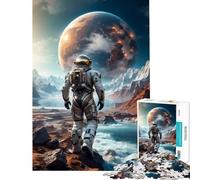 Puzzle da 1000 pezzi per adolescenti "Camminando nel cosmo" gioco pratico che stimola l'intelligenza e crea dipendenza un'ottima idea regalo per donne (dimensioni 38x26cm)