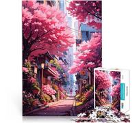 Puzzle da 1000 pezzi per adolescenti Camminare in solitudine giocattoli educativi per l'apprendimento Lista dei desideri con Babbo Natale 75x50cm