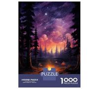 Puzzle Da 1000 Pezzi Per Adolescenti Campfire Night Sky Puzzle Per Adulti Gioco Pratico Vacanza A Casa Passa Il Tempo Aiuta Ad Allenare Il Cervello 70x50cm/1000pcs