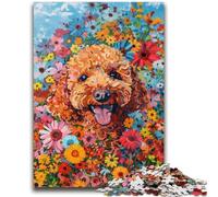 Puzzle da 1000 pezzi per adolescenti, cane felice, divertimento in famiglia, attività divertenti a casa, regalo di compleanno, regali di viaggio, per ragazzi dai 14 anni in su, 50x75cm