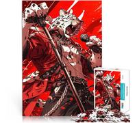 Puzzle da 1000 pezzi per adolescenti Cantante leopardo rock giocattoli educativi per l'apprendimento con poster abbinato e foglio di quiz 75x50cm