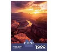 Puzzle Da 1000 Pezzi Per Adolescenti Canyon Glow at Sundown Puzzle Per Adulti Gioco Rompicapo Antistress Per Compleanno, Natale 52x38cm/1000pcs
