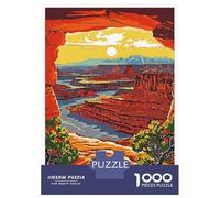 Puzzle Da 1000 Pezzi Per Adolescenti Canyonlands National Park Puzzle Per Adolescenti Gioco Pratico Decorazione Perfetta Per È Ideale Come Regalo 52x38cm/1000pcs