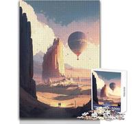 Puzzle da 1000 pezzi per adolescenti, Cappadocia, gioco educativo per la concentrazione mentale, idea regalo speciale commovente, dimensioni 50x75cm