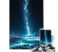 Puzzle da 1000 pezzi per adolescenti Cascata Celeste sfida per l'intelligenza e la concentrazione giocattolo educativo che crea dipendenza migliora la memoria regalo di compleanno (dimensioni 38x52cm)