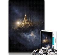 Puzzle da 1000 pezzi per adolescenti Castello tra le nuvole Puzzle da 1000 pezzi per adolescenti, Relax Games è l'ideale come regalo per tutta la famiglia 50x75cm