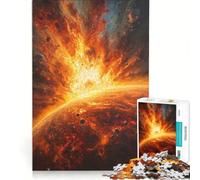 Puzzle da 1000 pezzi per adolescenti "Cataclisma Celeste: L'Esplosione Finale", giocattolo fai-da-te, decorazione perfetta, con pezzi di forma casuale completamente ad incastro 38x52cm