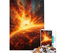 Puzzle da 1000 pezzi per adolescenti Cataclisma Celeste L'Esplosione Finale Puzzle per adulti Giochi Rilassanti Un'Opera d'Arte Regali Antistress (Dimensioni 38x52cm)