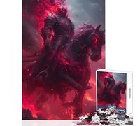 Puzzle da 1000 pezzi per adolescenti Cavaliere non morto Giocattoli antistress Regali per donne Uomini Gioco impossibile Interessante riduzione dello stress Dimensioni 38x26cm