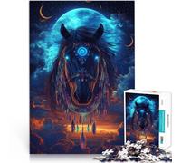 Puzzle da 1000 pezzi per adolescenti Cavallo Sacro Antistress Vacanza in patria Uccidere il tempo Adatto per la decorazione del desktop 52x38cm