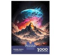 Puzzle Da 1000 Pezzi Per Adolescenti Celestial Everest Planet Puzzle Per Adulti Gioco Rompicapo Analisi E Logica Aiuta Ad Allenare Il Cervello 52x38cm/1000pcs