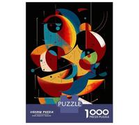 Puzzle Da 1000 Pezzi Per Adolescenti Celestial Harmony - Dynamic Geometric Abstract Puzzle Per Adulti Giochi Rilassanti Regalo Di Compleanno Regali Per Amici E Familiari 52x38cm/1000pcs