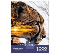Puzzle Da 1000 Pezzi Per Adolescenti Celestial Prowler of The Savannah Puzzle Giocattolo Decorazione Da Parete Sfida Difficile Regalo Di Compleanno, Regali, 70x50cm/1000pcs