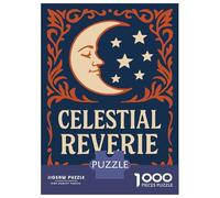 Puzzle Da 1000 Pezzi Per Adolescenti Celestial Reverie Moon And Stars Art Puzzle Per Adulti Gioco Rompicapo Difficile Divertente Attività A Casa 70x50cm/1000pcs