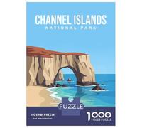 Puzzle Da 1000 Pezzi Per Adolescenti Channel Islands National Park Puzzle Per Adulti Giocattoli Fai Da Te Sfida Difficile Aiuta Ad Allenare Il Cervello 52x38cm/1000pcs