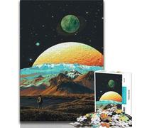 Puzzle da 1000 pezzi per adolescenti che esplorano il cosmo Puzzle per adolescenti, ideali come regali per tutta la famiglia dai 14 anni in su (dimensioni 75x50cm)