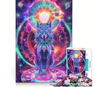Puzzle da 1000 pezzi per adolescenti che si illumina al buio, gioco rilassante, sfida impegnativa, compleanno 38x52cm