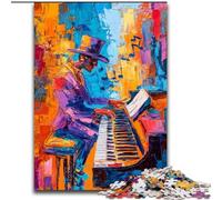 Puzzle da 1000 pezzi per adolescenti che suonano il pianoforte, dipinto a olio, per 14+ anni, per divertimento in famiglia e serate di gioco, collezione di artisti, belle arti dimensioni 50x75cm