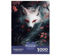 Puzzle Da 1000 Pezzi Per Adolescenti Cherry Blossom Fox -10 Puzzle Per Adolescenti, Rompicapo, Gioco Di Modelli, Assemblaggio, Unici, Compleanno E Regali 52x38cm/1000pcs