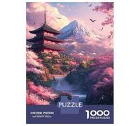 Puzzle Da 1000 Pezzi Per Adolescenti Cherry Blossom Serenity-24 Puzzle Per Adulti Gioco Rompicapo Difficile Divertente Attività A Casa 38x26cm/1000pcs