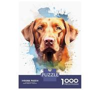Puzzle Da 1000 Pezzi Per Adolescenti Chesapeake Bay Retriever Puzzle Per Adulti Giochi Per Famiglie Un'opera D'arte Regali Unici Per Compleanno E Natale 52x38cm/1000pcs