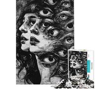 Puzzle da 1000 pezzi per adolescenti "Chi sono io?" Puzzle per adulti Rompicapo Difficile Regalo per amici e familiari (Dimensioni 50x75cm)