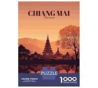 Puzzle Da 1000 Pezzi Per Adolescenti Chiang Mai Thailand Travel Puzzle Per Adulti Giocattolo Decorazione Da Parete Regali Per Donne Compleanno E Regali Unici 70x50cm/1000pcs